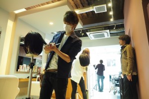 本日の営業内レッスンーーカットです